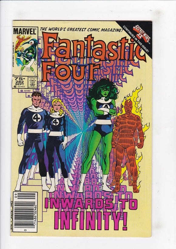 Fantastic Four Vol. 1  # 282  Canadian