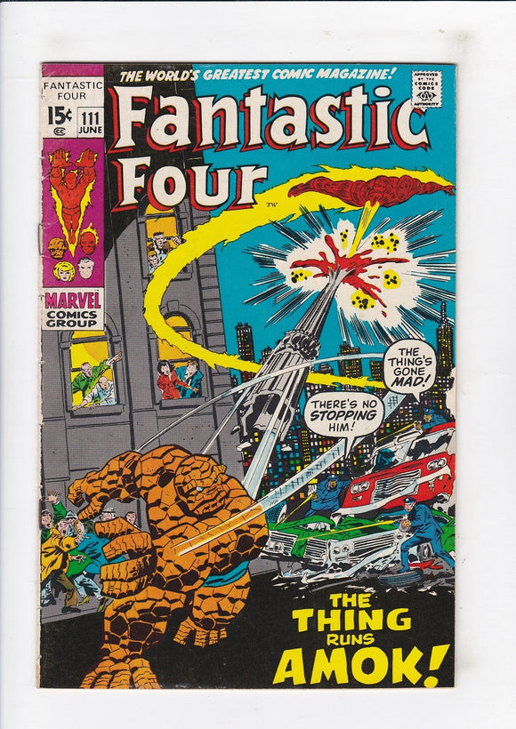 Fantastic Four Vol. 1  # 111