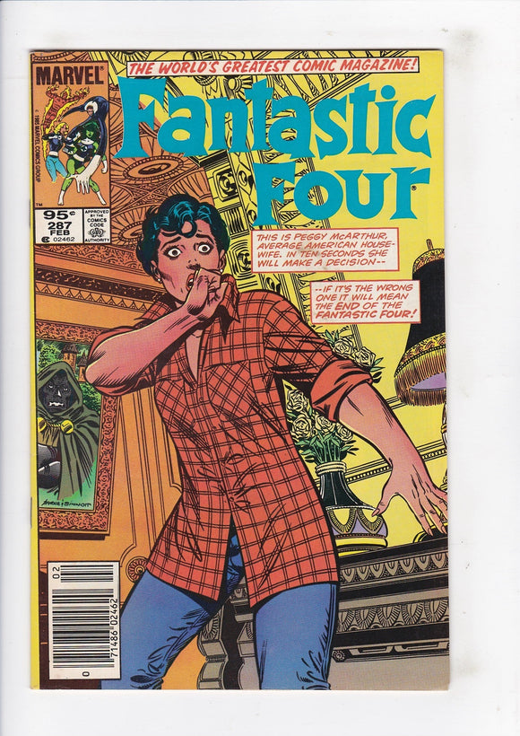 Fantastic Four Vol. 1  # 287  Canadian