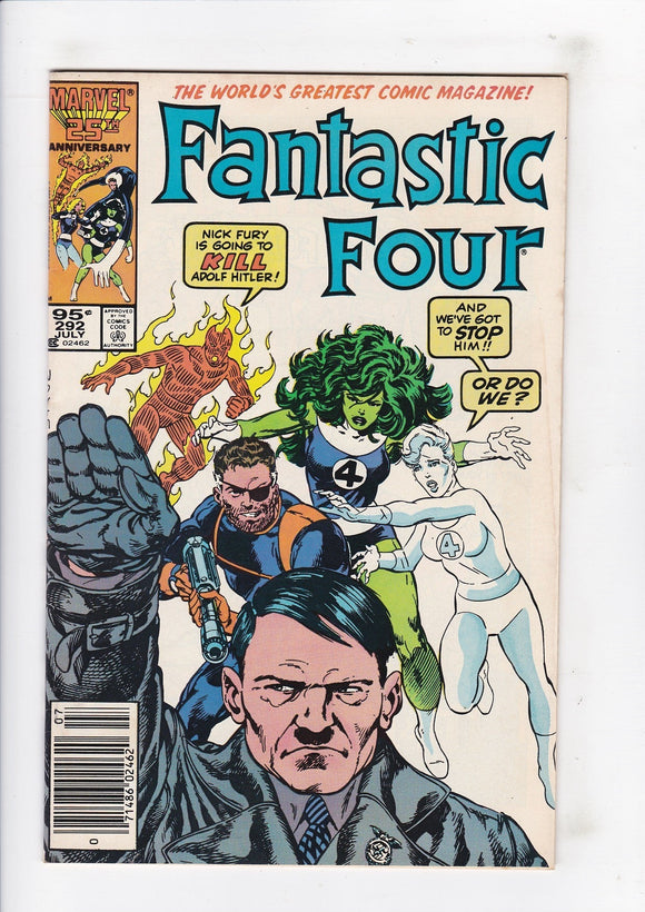 Fantastic Four Vol. 1  # 292  Canadian