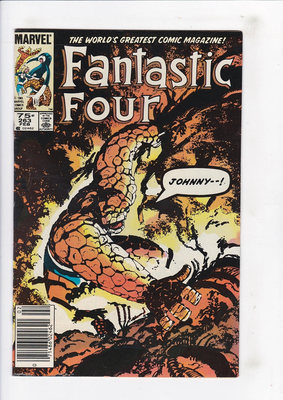 Fantastic Four Vol. 1  # 263  Canadian