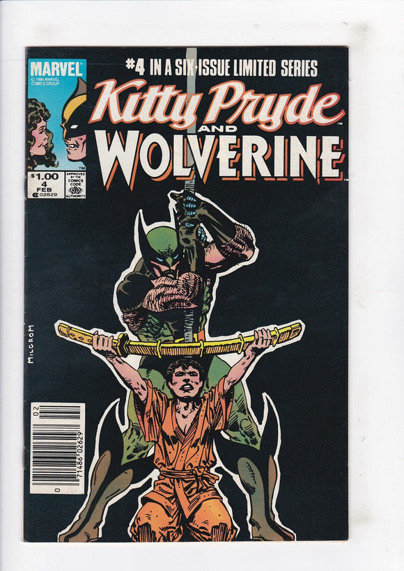 Kitty Pryde and Wolverine  # 4  Canadian