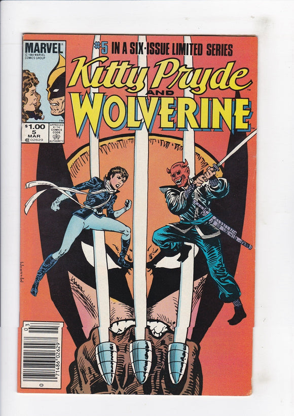 Kitty Pryde and Wolverine  # 5  Canadian