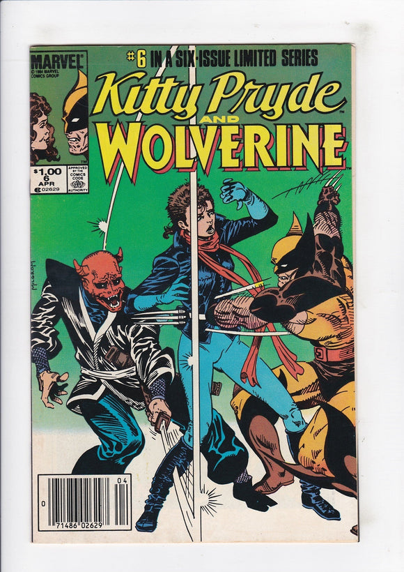 Kitty Pryde and Wolverine  # 6  Canadian