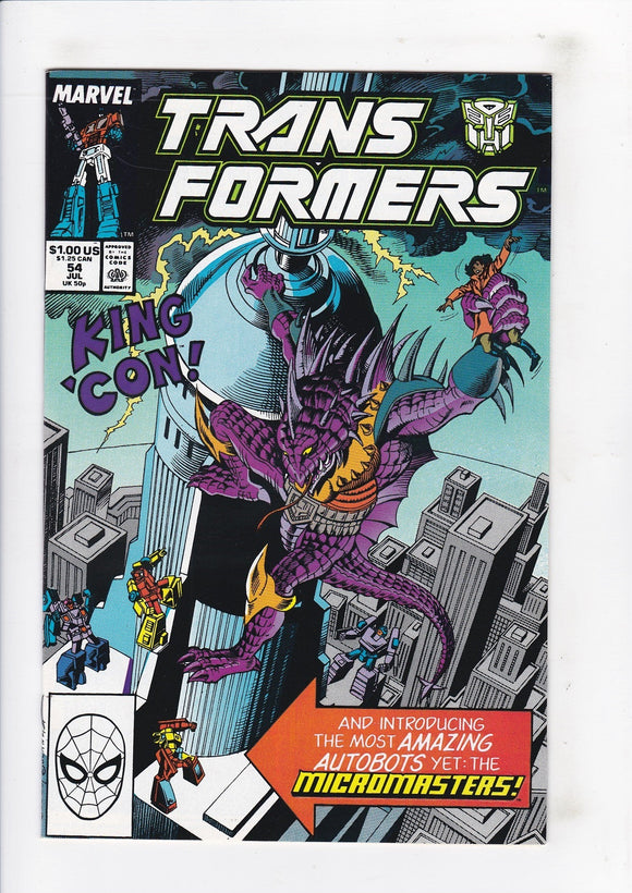 Transformers Vol. 1  # 54