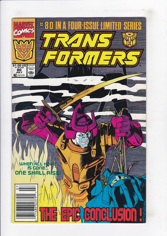Transformers Vol. 1  # 80 Newsstand