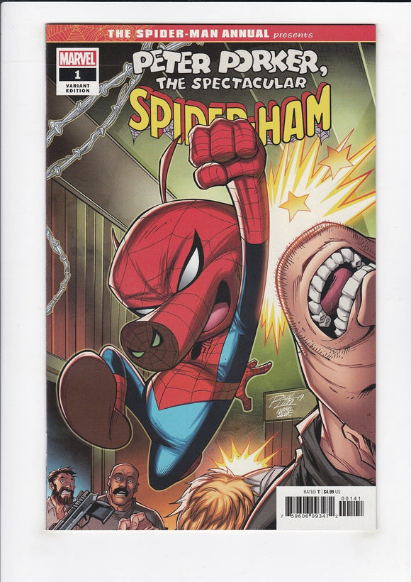 Peter Porker, The Spectacular Spider-Ham  # 1  Lim Variant