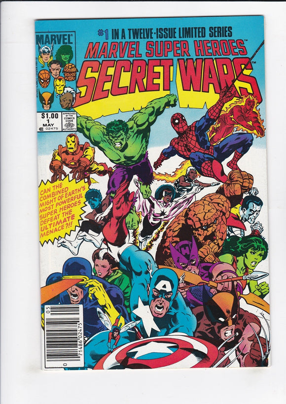 Marvel Super Heroes: Secret Wars  # 1  Canadian