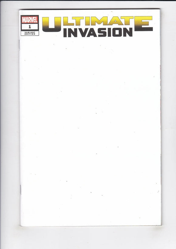 Ultimate Invasion  # 1  Blank Variant