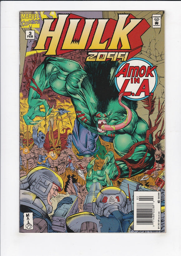 Hulk 2099  # 3  Newsstand
