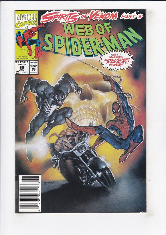 Web of Spider-Man  Vol. 1  # 96  Newsstand
