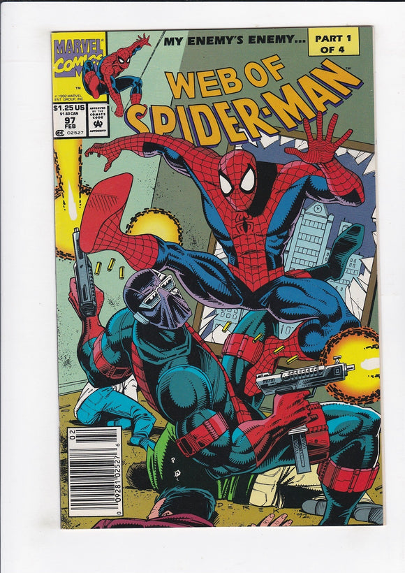 Web of Spider-Man  Vol. 1  # 97  Newsstand