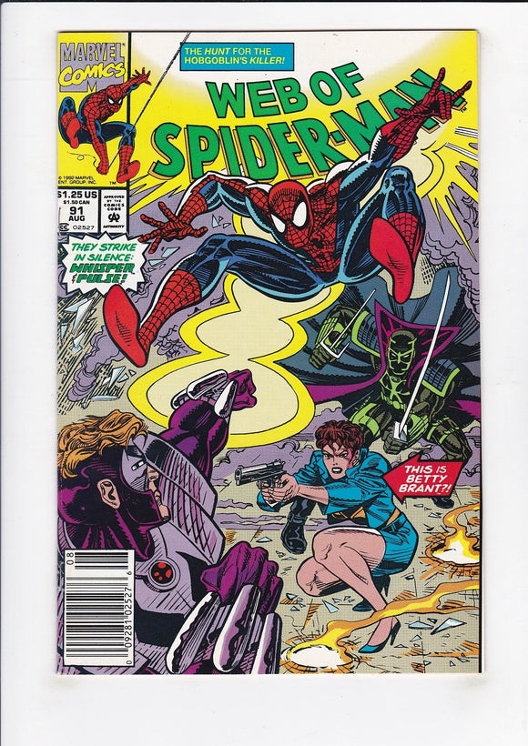 Web of Spider-Man  Vol. 1  # 91  Newsstand