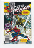 Web of Spider-Man  Vol. 1  # 92  Newsstand