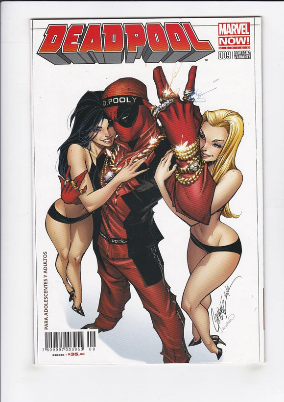 Deadpool # 9 (Siege # 3)  Mexican Campbell Variant (Rare Test Copy)