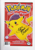 Pokemon: Surf's Up, Pikachu  # 1  Signed by Eric Stuart