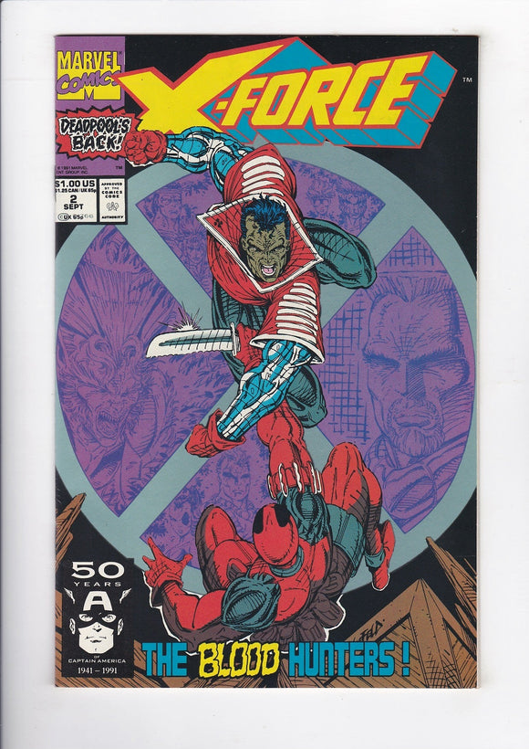 X-Force  Vol. 1  # 2