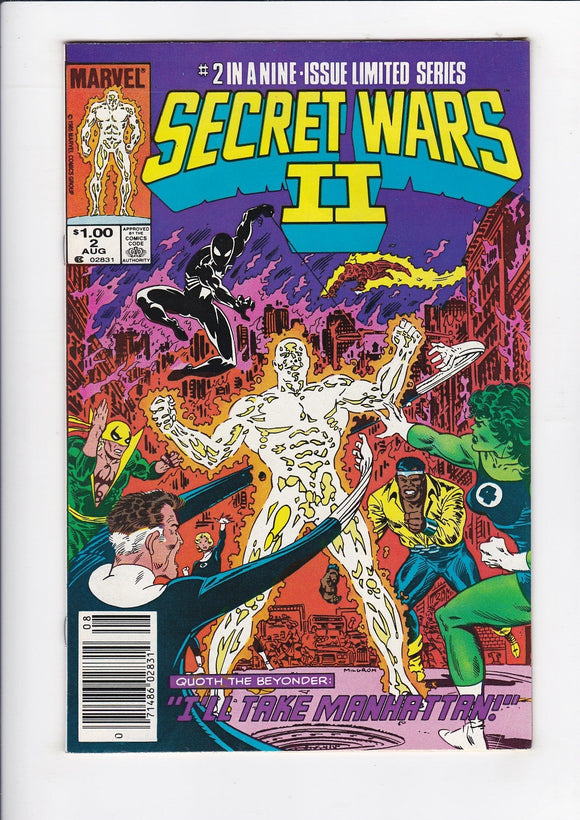 Secret Wars II  # 2  Canadian