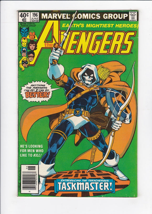 Avengers  Vol. 1  # 196  Newsstand