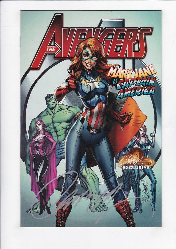 Avengers  Vol. 6  # 8  Campbell Exclusive Variant Signed