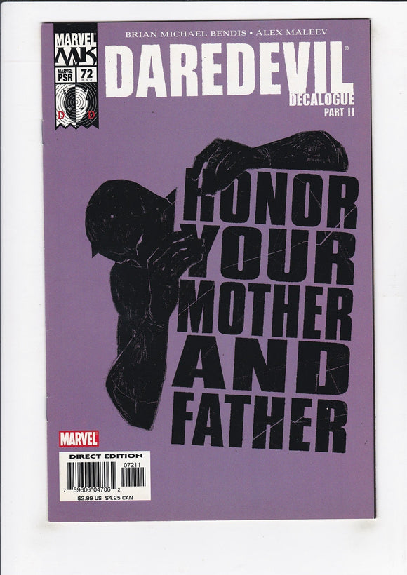 Daredevil Vol. 2  # 72