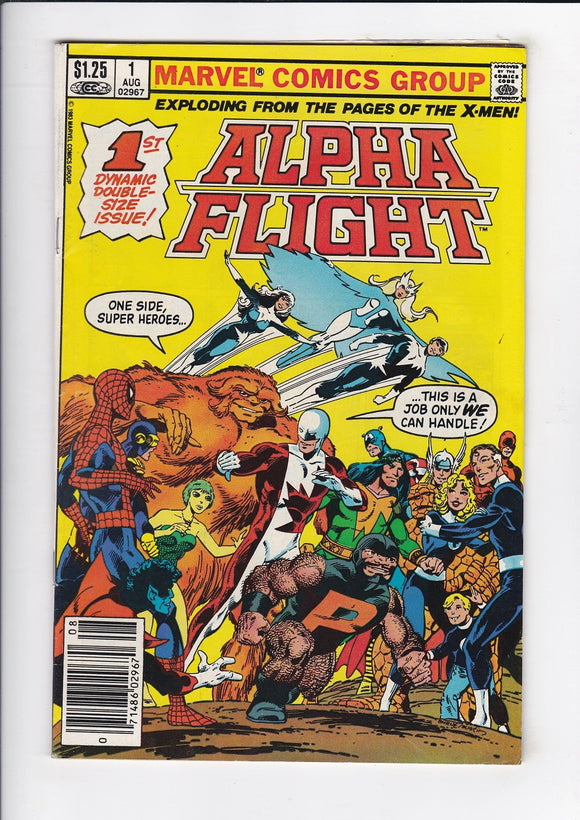 Alpha Flight  Vol. 1  # 1  Canadian