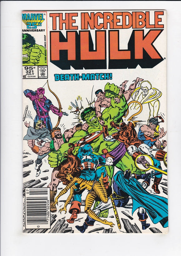Incredible Hulk  Vol. 1  # 321  Canadian