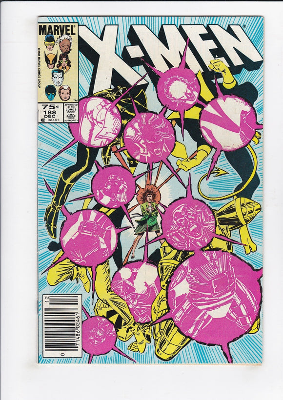 Uncanny X-Men  Vol. 1  # 188  Canadian