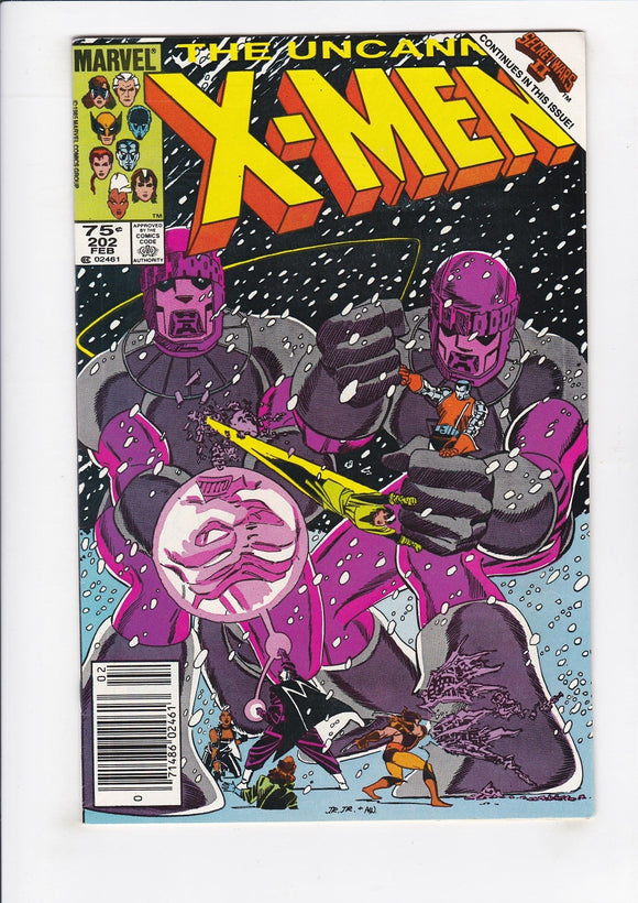 Uncanny X-Men  Vol. 1  # 202  Canadian