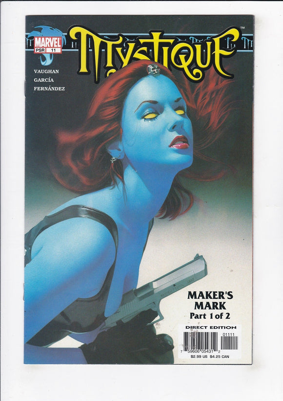 Mystique Vol. 1  # 11