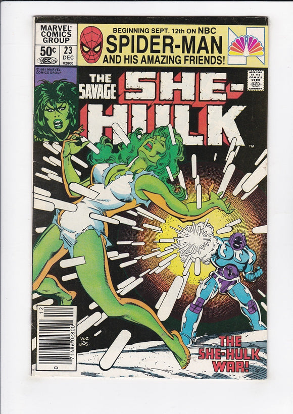 Savage She-Hulk  # 23  Newsstand