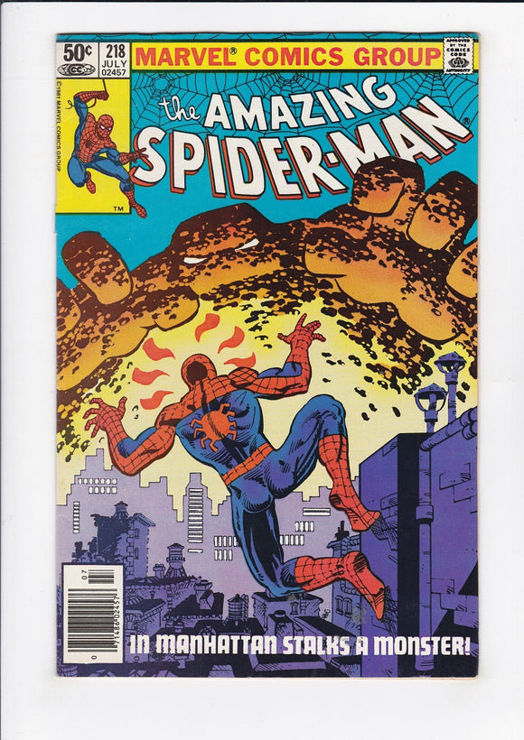 Amazing Spider-Man Vol. 1  # 218
