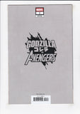 Godzilla vs. Avengers  # 1  Daniels 1:25 Incentive Variant