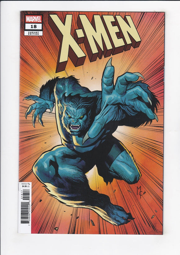 X-Men Vol. 7  # 18  Coccolo 1:25 Incentive Variant