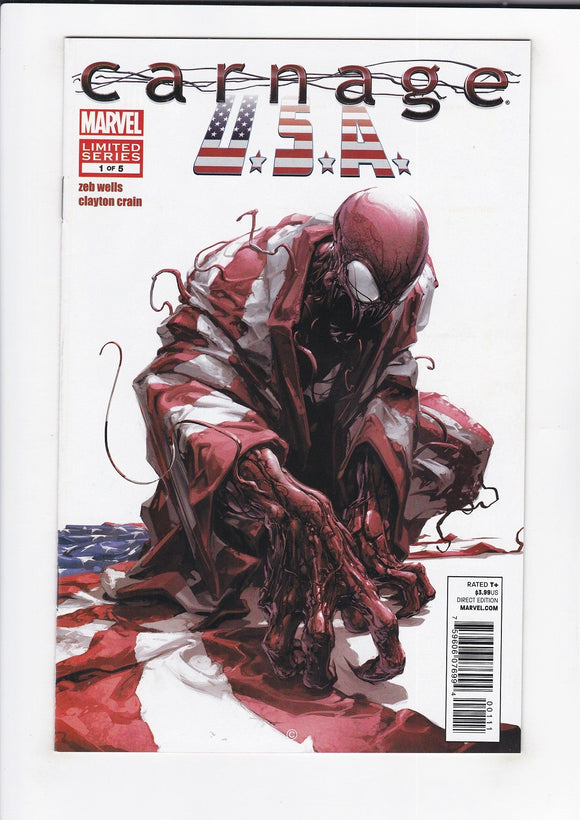 Carnage U.S.A  # 1-5  Complete Set