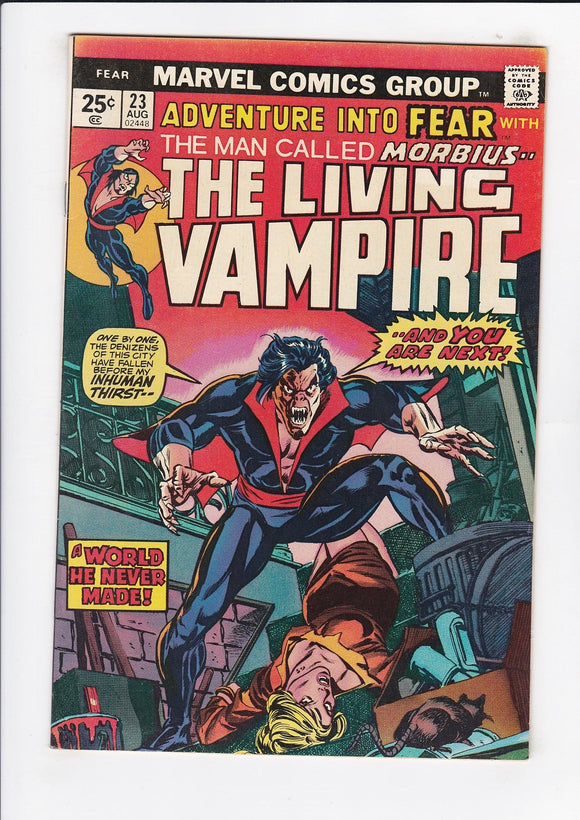 Adventure into Fear  # 23