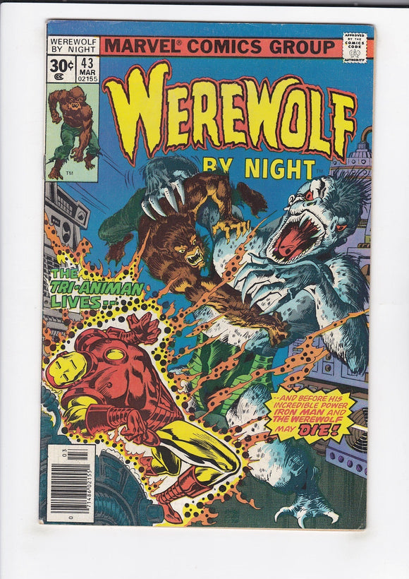 Werewolf By Night  Vol. 1  # 43