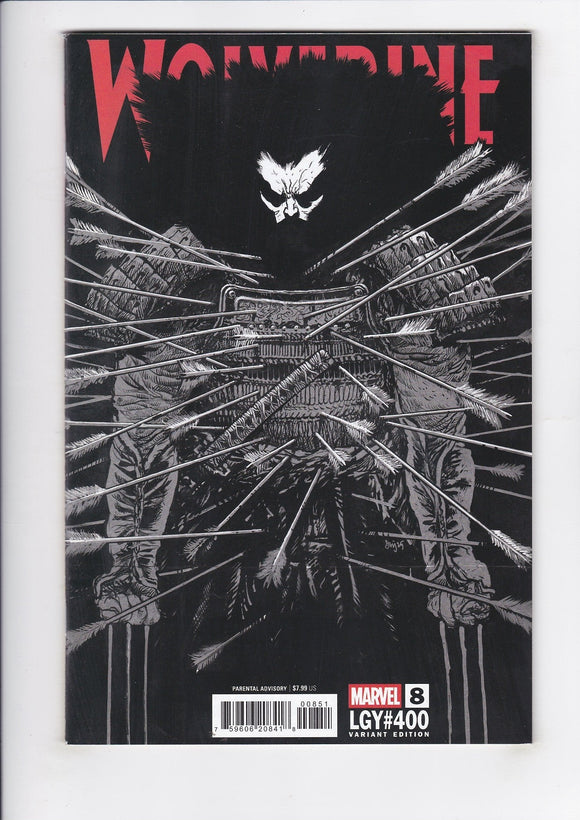 Wolverine  Vol. 8  # 8  DW Johnson Variant  1st Print