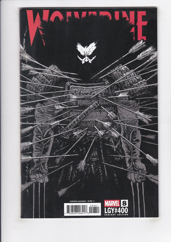 Wolverine  Vol. 8  # 8  DW Johnson Variant  1st Print