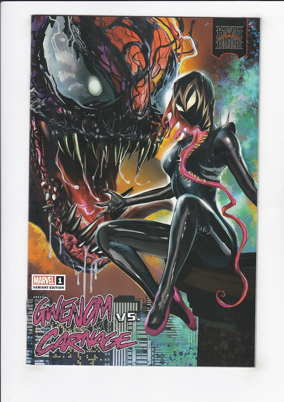 Gwenom Vs. Carnage  # 1  Greg Horn Exclusive Variant