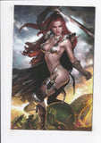Invincible Red Sonja  # 7  Burns Exclusive Virgin Variant