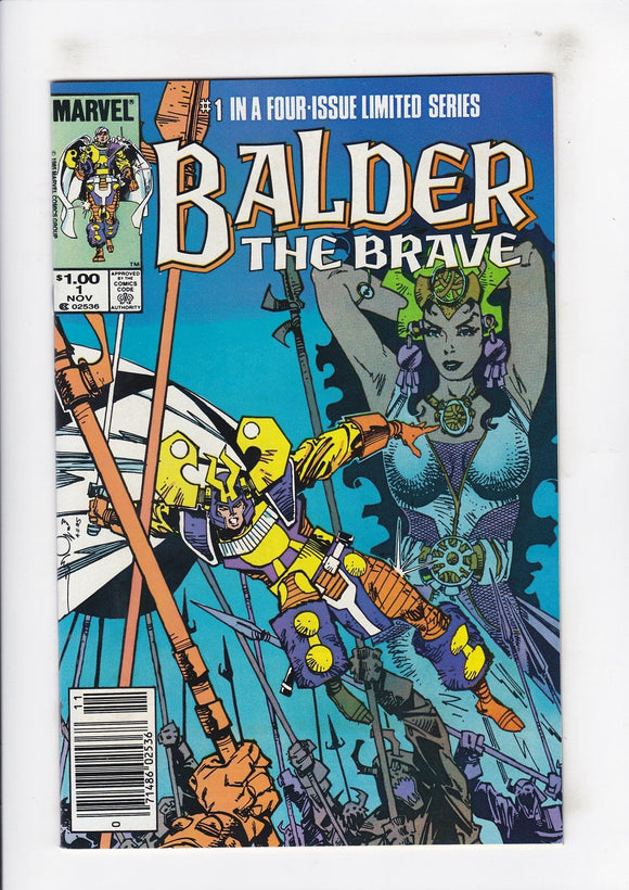 Balder The Brave  # 1-4  Complete Set