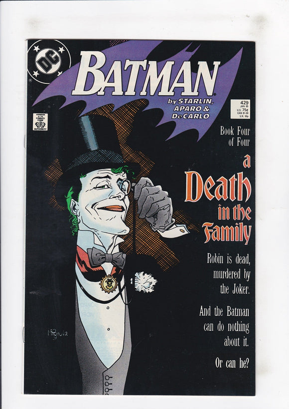 Batman  Vol. 1  # 429