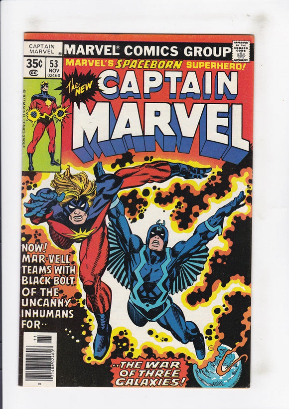 Captain Marvel  Vol. 1  # 53