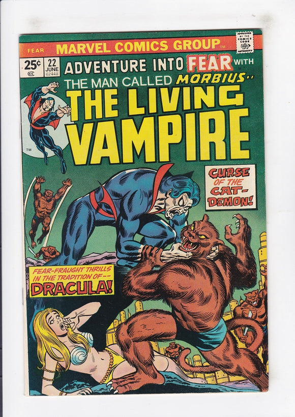 Adventure into Fear  # 22