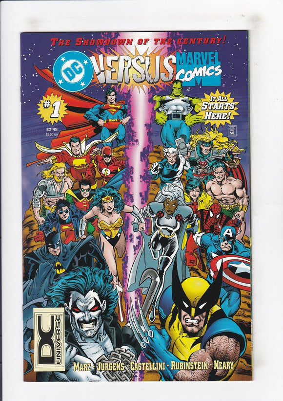 DC Versus Marvel  # 1  DC Universe Variant