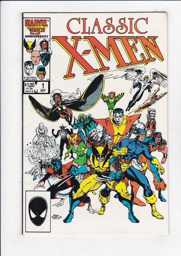 Classic X-Men  # 1  (1986)
