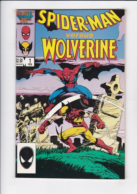 Spider-Man versus Wolverine  (One Shot)  (1986)