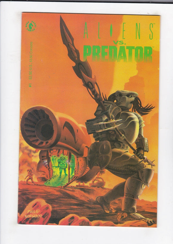 Aliens vs. Predator  # 1  (1990)