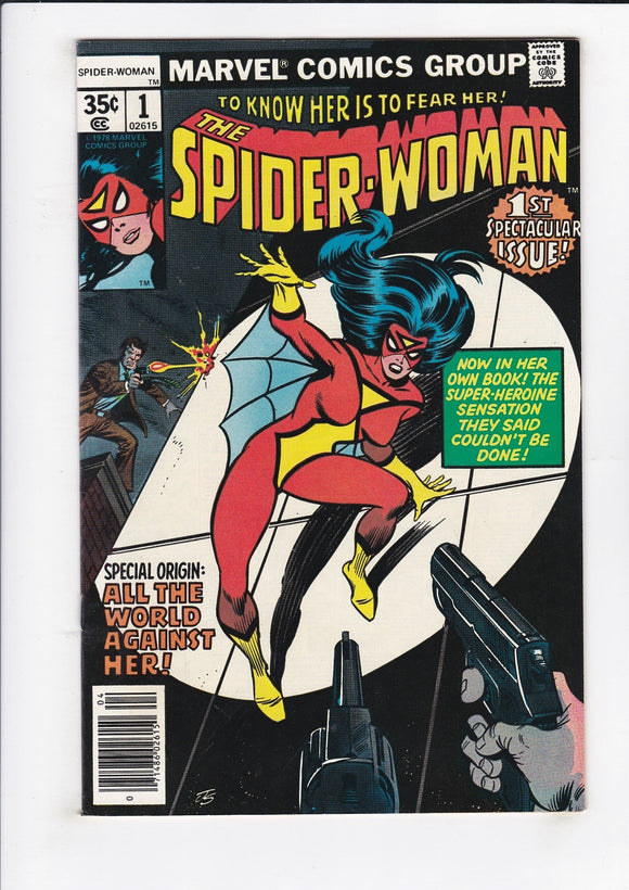 Spider-Woman  Vol. 1  # 1  Newsstand  (1978)